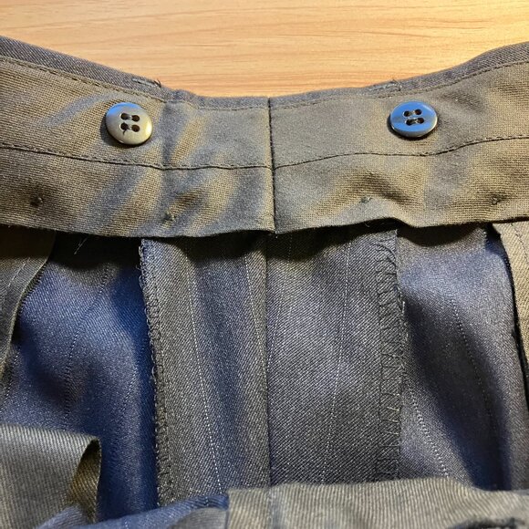 Brooks Brothers "346" Worsted Wool Navy Pinstripe Suit 42R - Picture 12 of 16